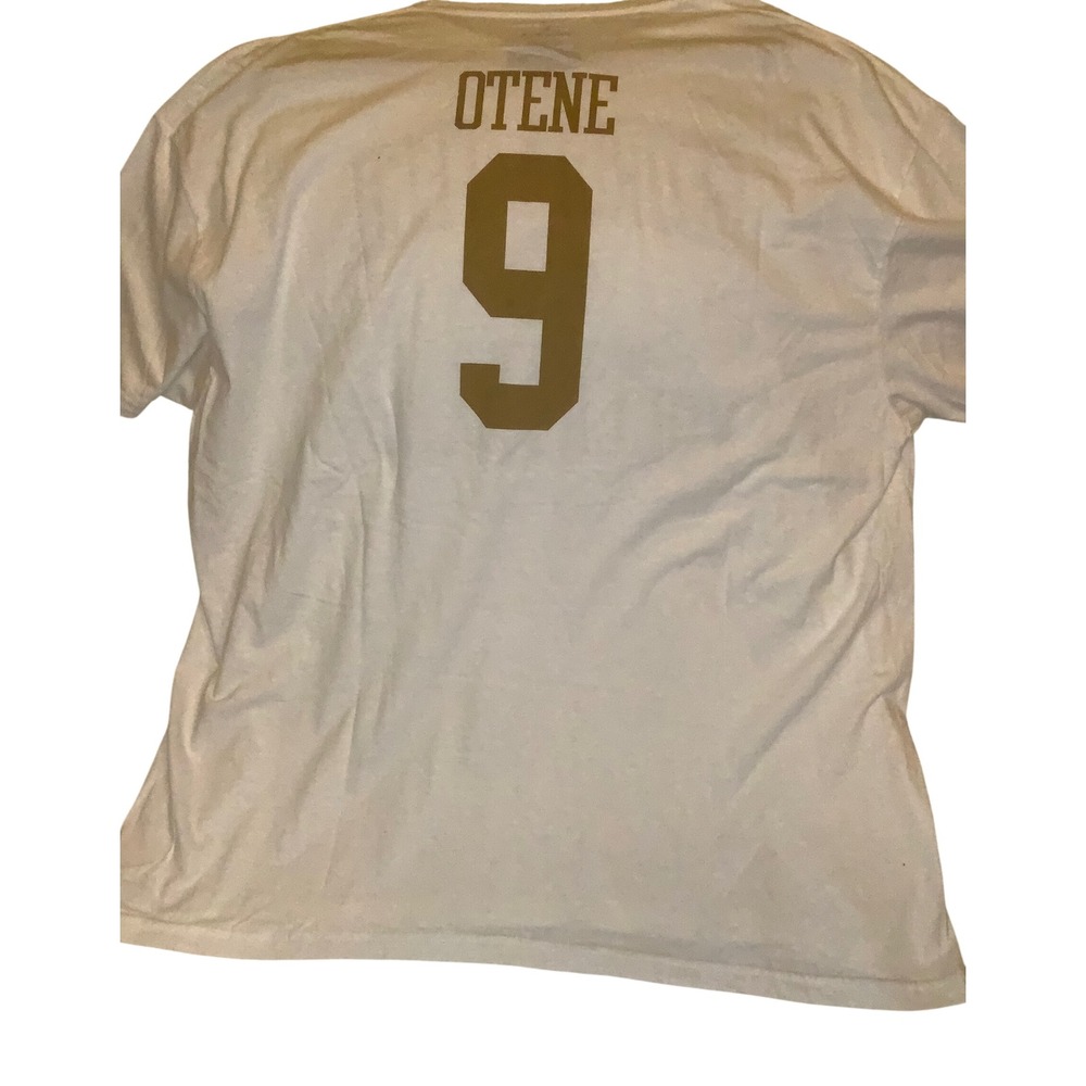 Fanatics Georgia Tech Women's Volleyball T-Shirt‎ White Otene 9 Gold Graphics XL - Picture 2 of 2